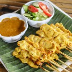 Satay Pouletspiessli